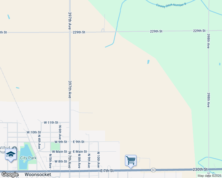 map of restaurants, bars, coffee shops, grocery stores, and more near in Woonsocket