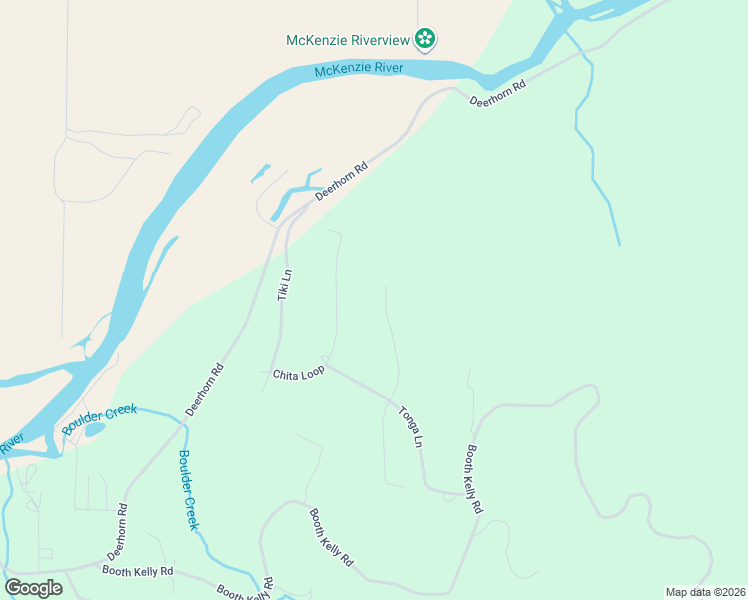 map of restaurants, bars, coffee shops, grocery stores, and more near 88142 Keola Lane in Springfield