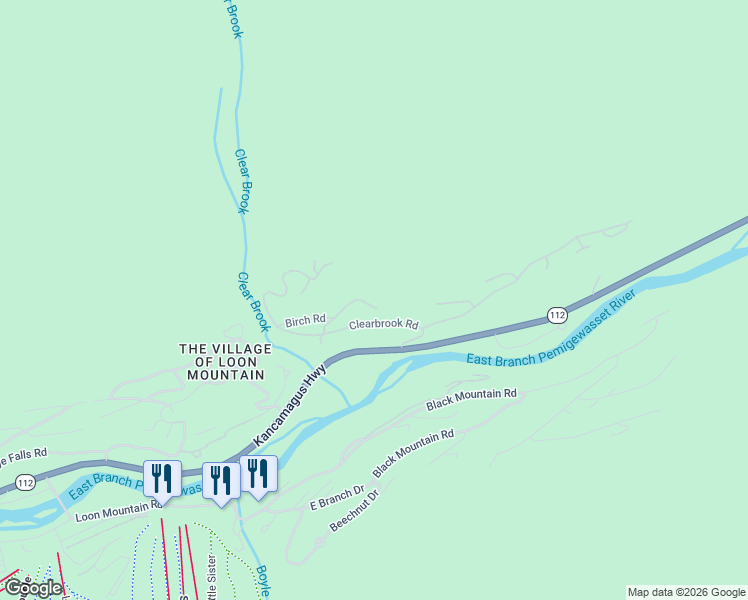 map of restaurants, bars, coffee shops, grocery stores, and more near 34 Ravine Lane in Lincoln