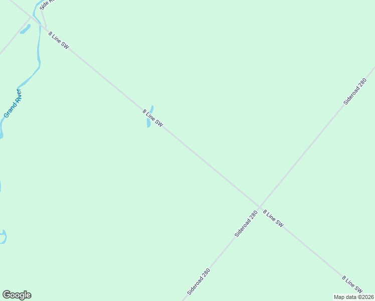 map of restaurants, bars, coffee shops, grocery stores, and more near 057226 8 Line Southwest in Dufferin County