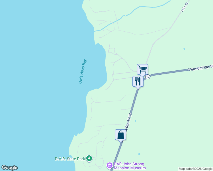 map of restaurants, bars, coffee shops, grocery stores, and more near 254 Lakeside Lane in Addison