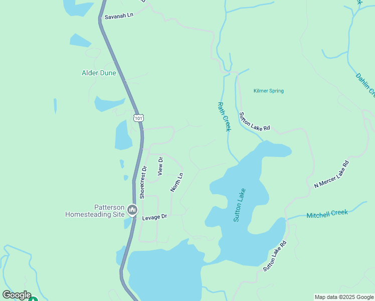 map of restaurants, bars, coffee shops, grocery stores, and more near 89391 Levage Drive in Florence