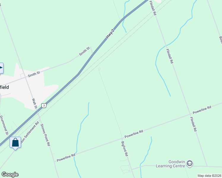 map of restaurants, bars, coffee shops, grocery stores, and more near 535-729 Bigford Road in Quinte West