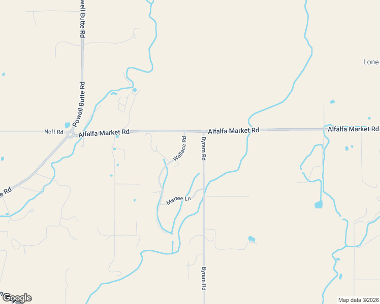 map of restaurants, bars, coffee shops, grocery stores, and more near 62370 Wallace Road in Bend