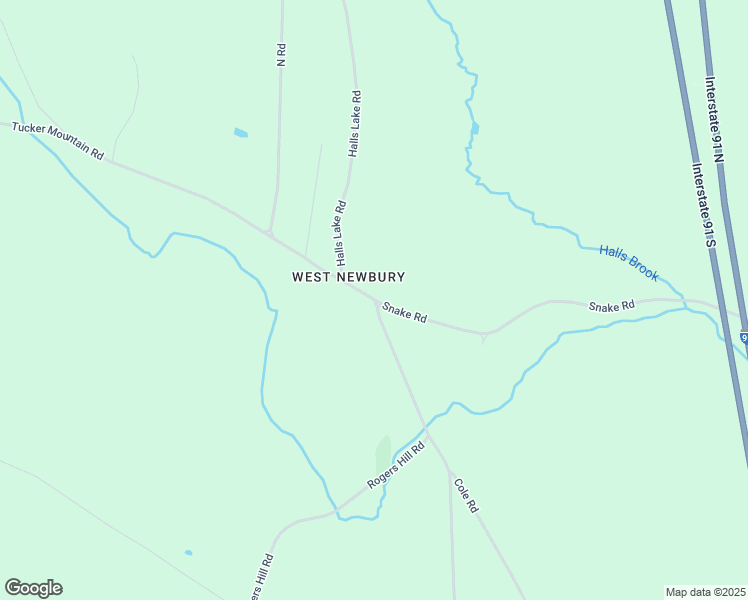 map of restaurants, bars, coffee shops, grocery stores, and more near Tucker Mountain Road & Snake Road in Newbury