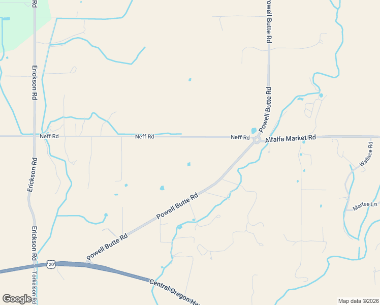 map of restaurants, bars, coffee shops, grocery stores, and more near 22305 Neff Road in Bend