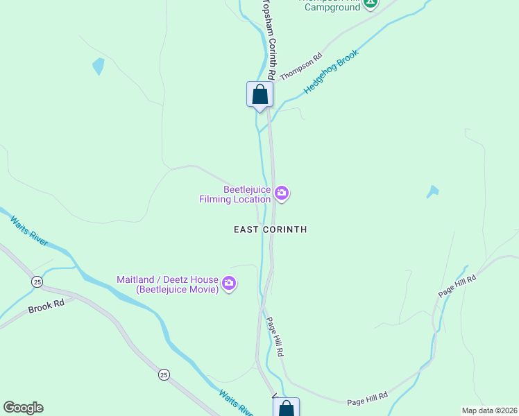 map of restaurants, bars, coffee shops, grocery stores, and more near 178 Chicken Farm Road in Corinth