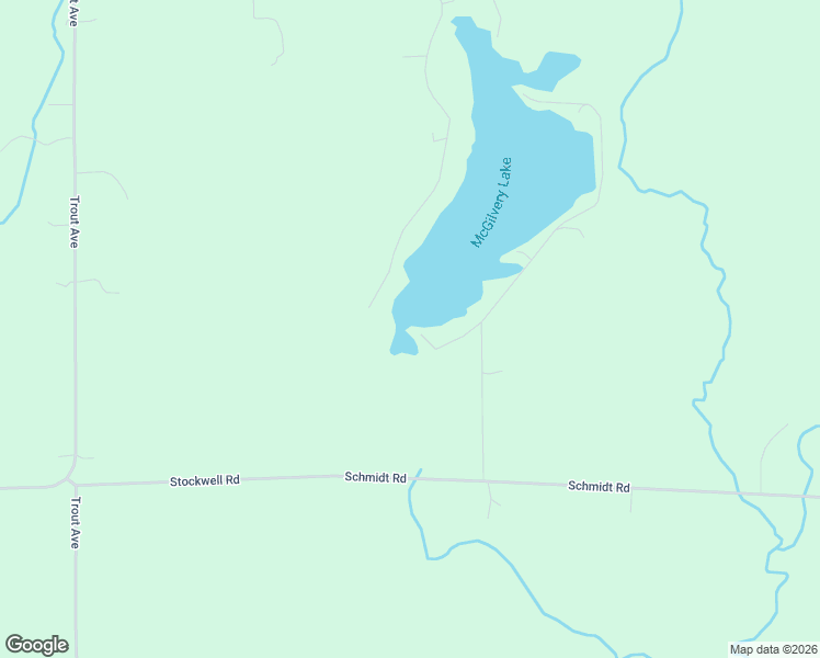 map of restaurants, bars, coffee shops, grocery stores, and more near 5948 Lakeside Drive in Gladwin