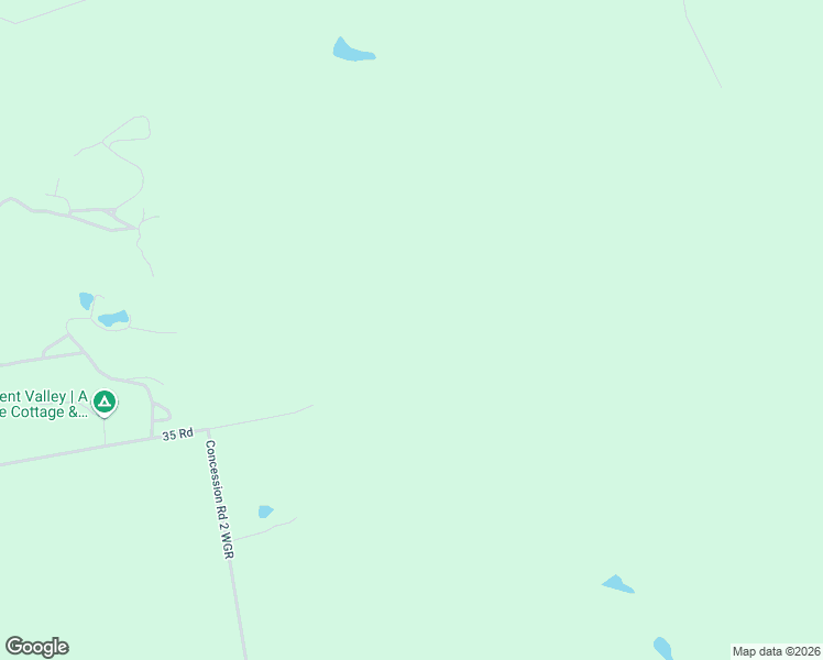 map of restaurants, bars, coffee shops, grocery stores, and more near 35 Road in Ayton