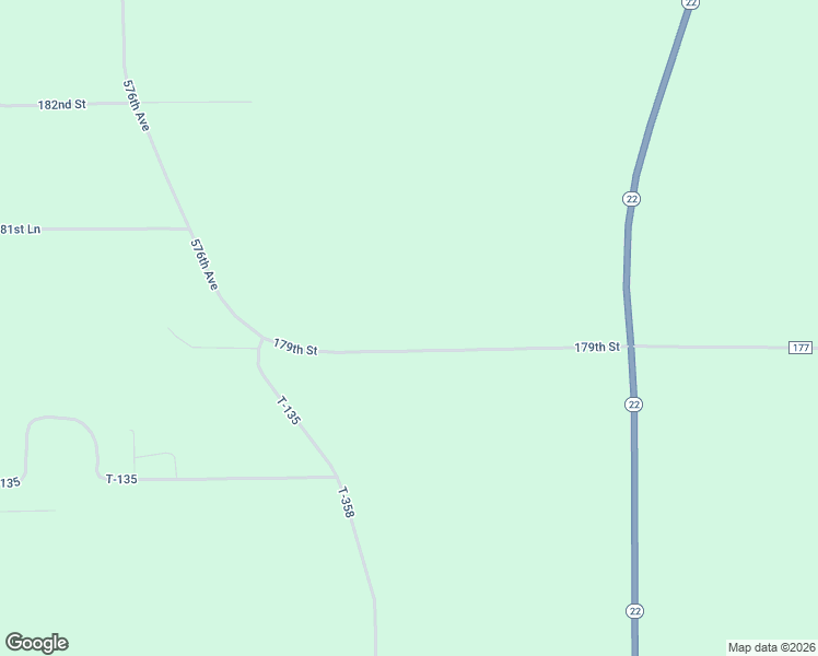 map of restaurants, bars, coffee shops, grocery stores, and more near 57868 179th Street in Mankato