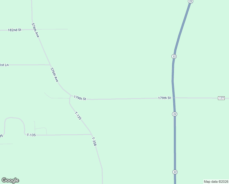 map of restaurants, bars, coffee shops, grocery stores, and more near 57868 179th Street in Mankato