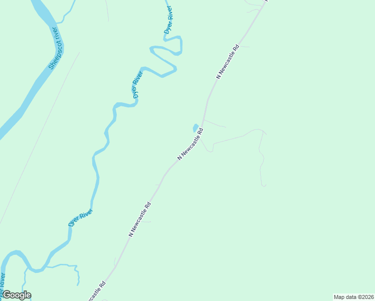 map of restaurants, bars, coffee shops, grocery stores, and more near North Newcastle Road in Newcastle