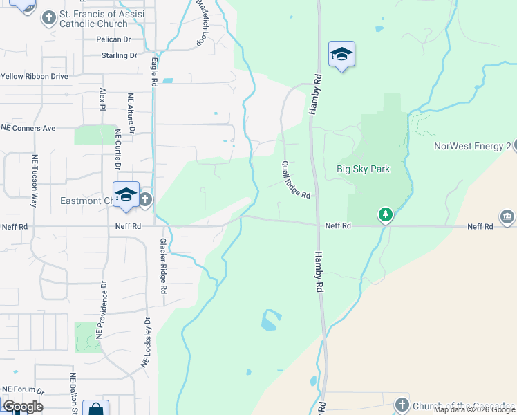 map of restaurants, bars, coffee shops, grocery stores, and more near 21529 Stoney Ridge Road in Bend