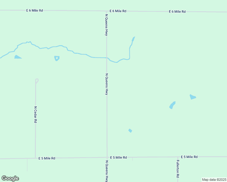 map of restaurants, bars, coffee shops, grocery stores, and more near 5502 North Queens Highway in Luther