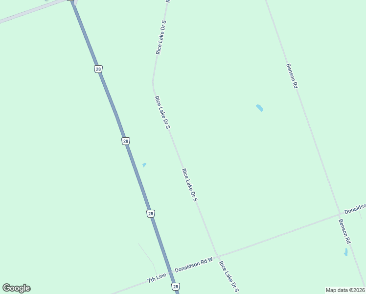 map of restaurants, bars, coffee shops, grocery stores, and more near 4589 Rice Lake Drive South in Port Hope