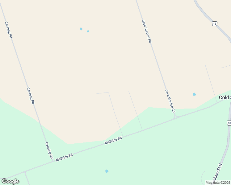 map of restaurants, bars, coffee shops, grocery stores, and more near Bowman Road in Cobourg