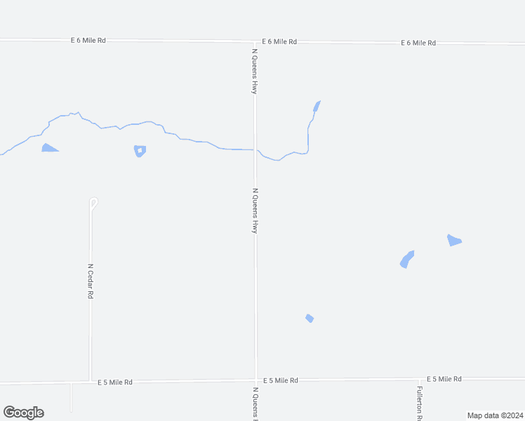 map of restaurants, bars, coffee shops, grocery stores, and more near 5502 North Queens Highway in Luther