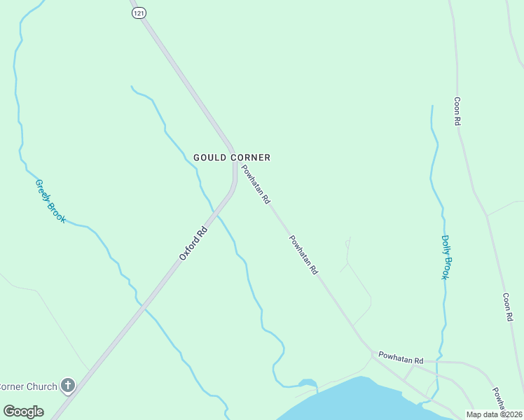 map of restaurants, bars, coffee shops, grocery stores, and more near 28 Powhatan Road in Otisfield