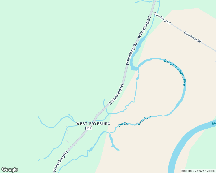 map of restaurants, bars, coffee shops, grocery stores, and more near in Fryeburg