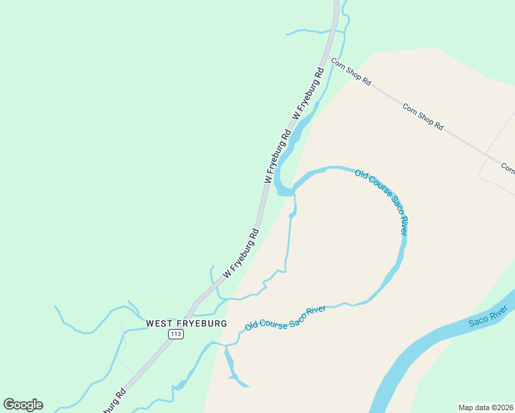 map of restaurants, bars, coffee shops, grocery stores, and more near 551 West Fryeburg Road in Fryeburg