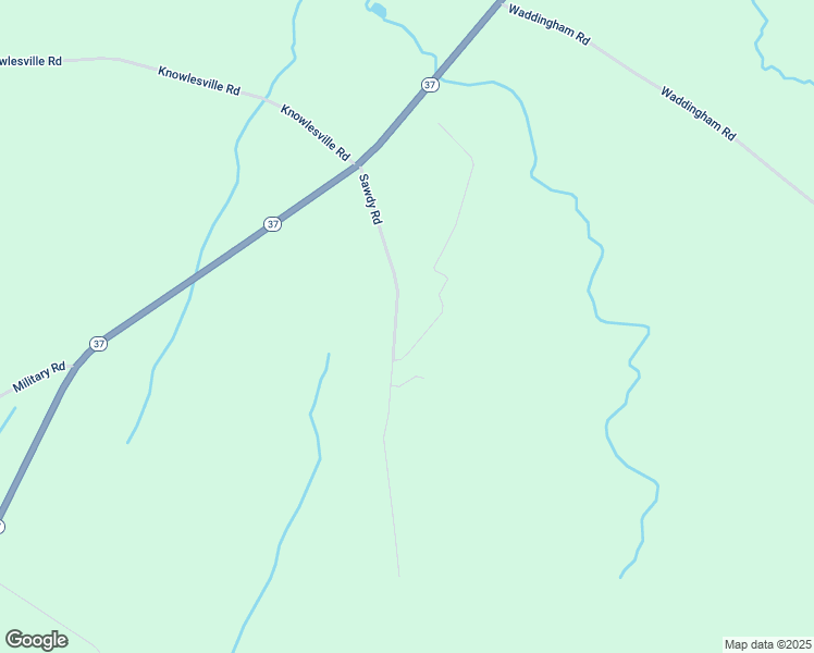 map of restaurants, bars, coffee shops, grocery stores, and more near 24477 Sawdy Road in Watertown