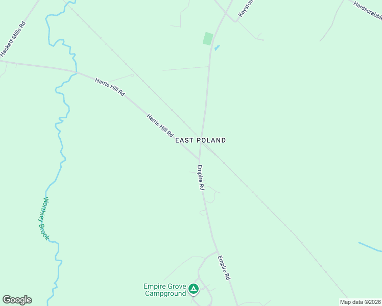 map of restaurants, bars, coffee shops, grocery stores, and more near 9 Harris Hill Road in Poland