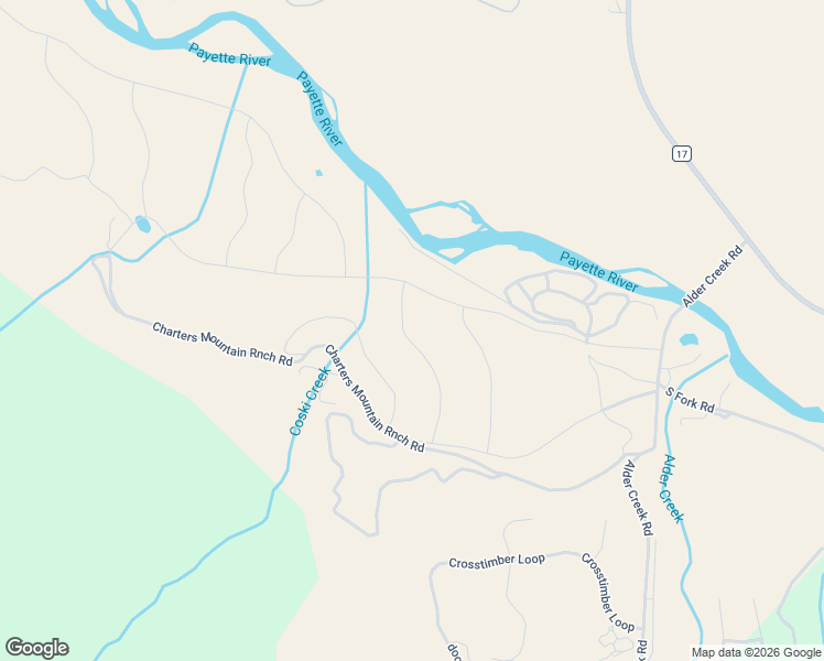 map of restaurants, bars, coffee shops, grocery stores, and more near in Garden Valley