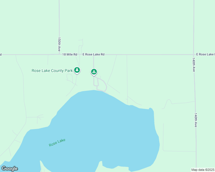 map of restaurants, bars, coffee shops, grocery stores, and more near 17612 Norway Pine Drive in Le Roy