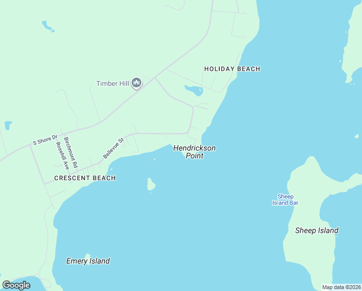 map of restaurants, bars, coffee shops, grocery stores, and more near 1 Mussel Ridge Lane in Owls Head