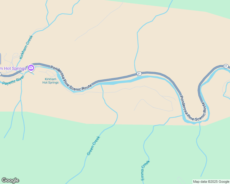 map of restaurants, bars, coffee shops, grocery stores, and more near Kirkham Road in Lowman
