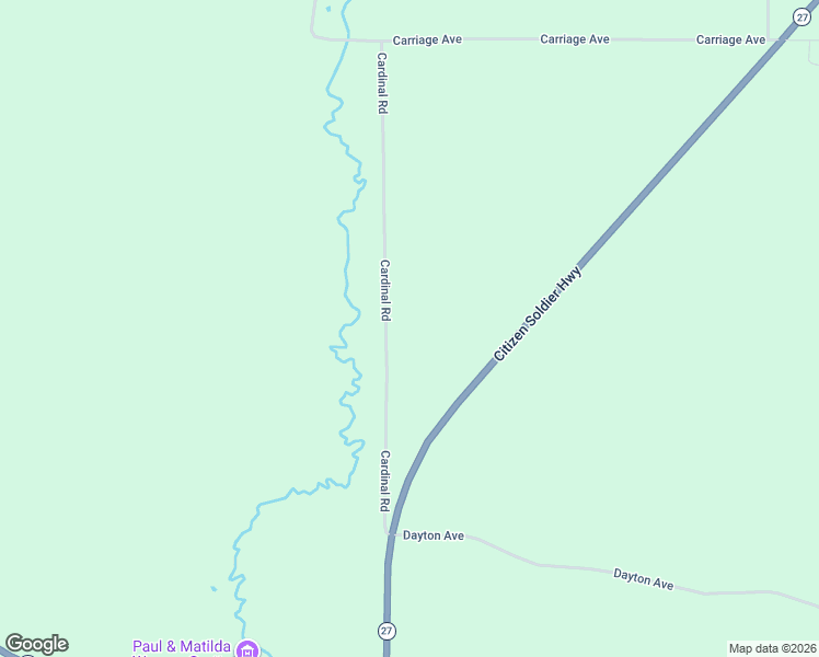 map of restaurants, bars, coffee shops, grocery stores, and more near 7020 Cardinal Road in Sparta