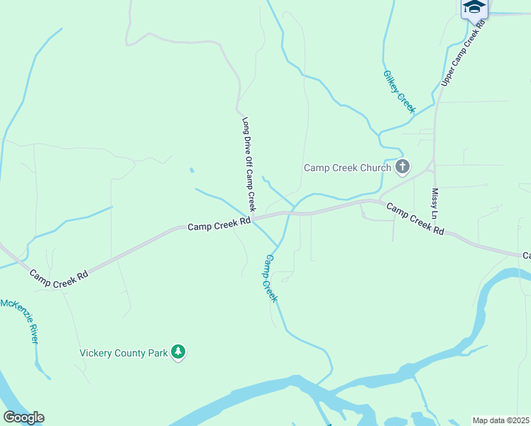 map of restaurants, bars, coffee shops, grocery stores, and more near 37336 Camp Creek Road in Springfield
