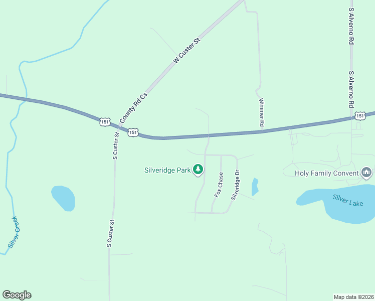 map of restaurants, bars, coffee shops, grocery stores, and more near 7425 Ridgeway Court in Manitowoc