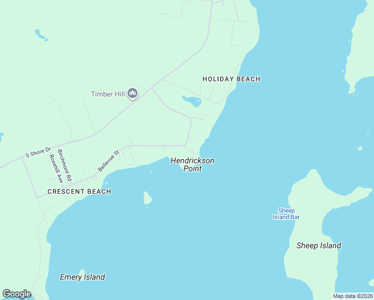 map of restaurants, bars, coffee shops, grocery stores, and more near 1 Mussel Ridge Lane in Owls Head