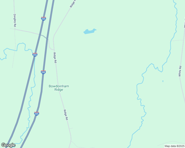 map of restaurants, bars, coffee shops, grocery stores, and more near 961 Ridge Rd in Bowdoinham