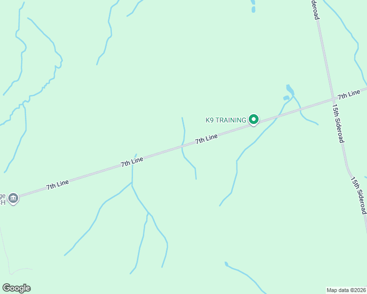 map of restaurants, bars, coffee shops, grocery stores, and more near 5653 7th Line in New Tecumseth