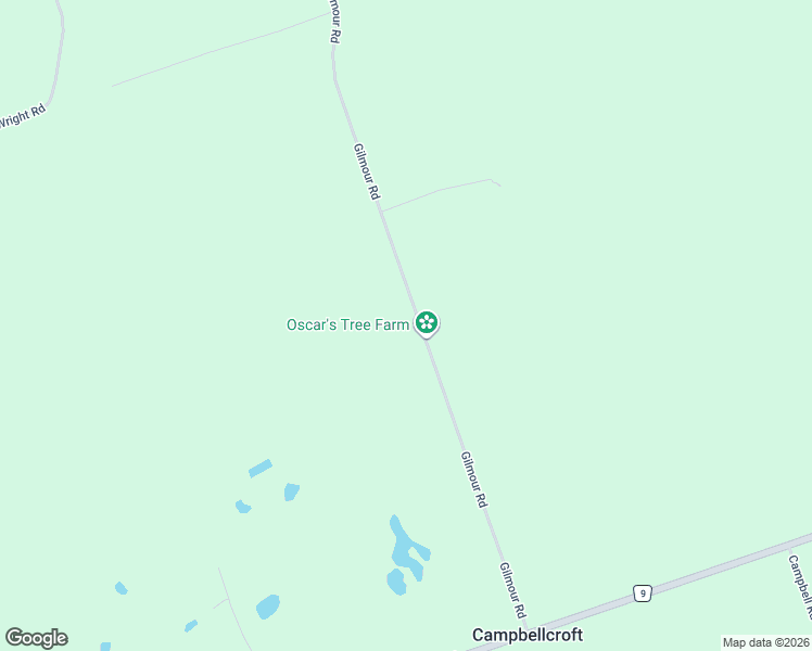 map of restaurants, bars, coffee shops, grocery stores, and more near 8504 Gilmour Road in Campbellcroft