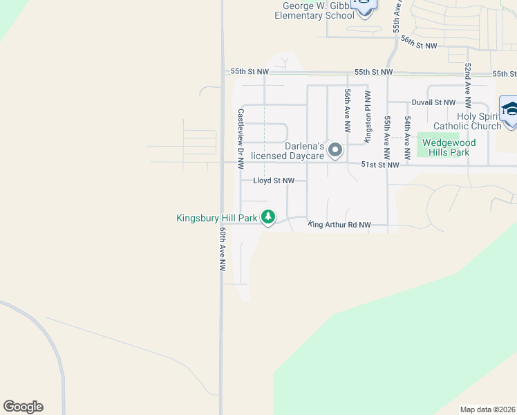 map of restaurants, bars, coffee shops, grocery stores, and more near 5879 Kingsbury Drive Northwest in Rochester