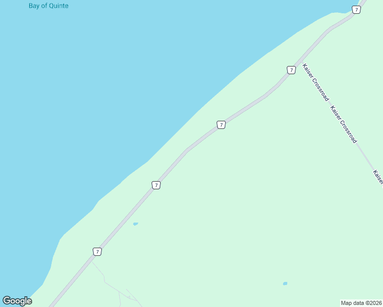 map of restaurants, bars, coffee shops, grocery stores, and more near 3050 County Road 7 in Prince Edward