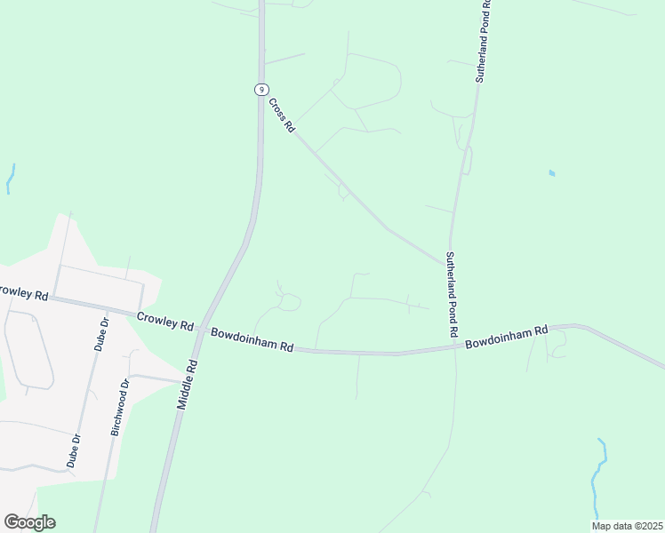 map of restaurants, bars, coffee shops, grocery stores, and more near 32 Springer Farm Road in Sabattus