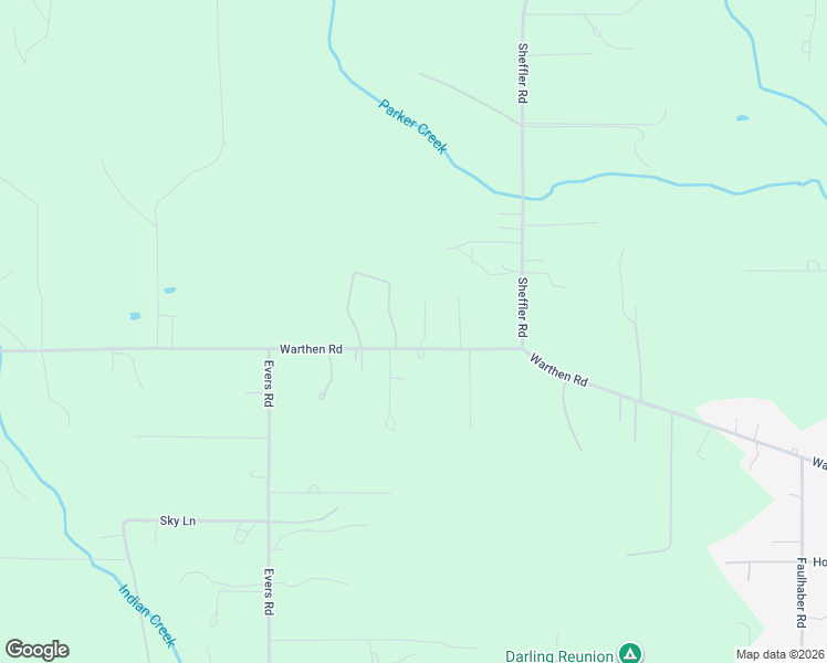 map of restaurants, bars, coffee shops, grocery stores, and more near 24309 Warthen Road in Elmira