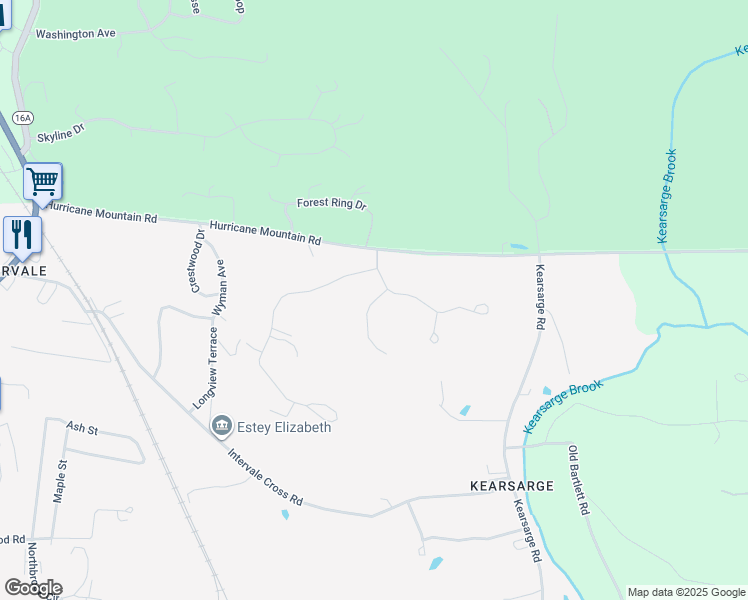 map of restaurants, bars, coffee shops, grocery stores, and more near 434 Hurricane Mountain Road in Carroll County