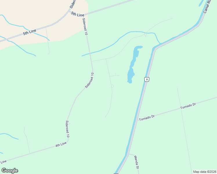 map of restaurants, bars, coffee shops, grocery stores, and more near 102 Pine Hill Road in Bradford West Gwillimbury