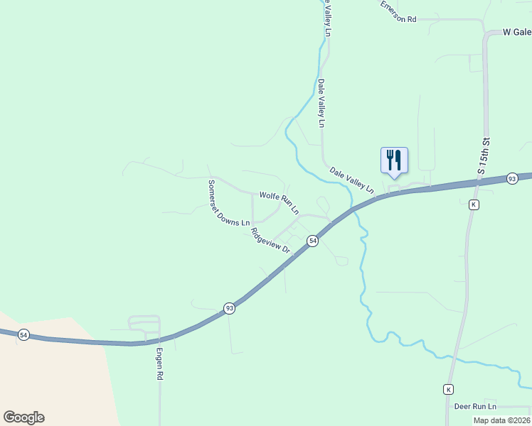 map of restaurants, bars, coffee shops, grocery stores, and more near 21410 Sheila Lane in Galesville