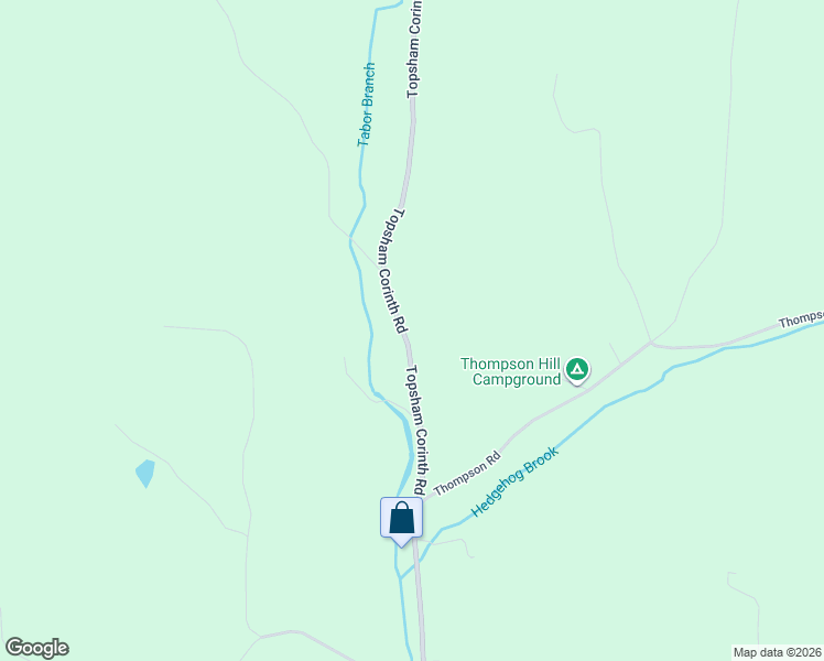 map of restaurants, bars, coffee shops, grocery stores, and more near 34 Topsham Corinth Road in Topsham