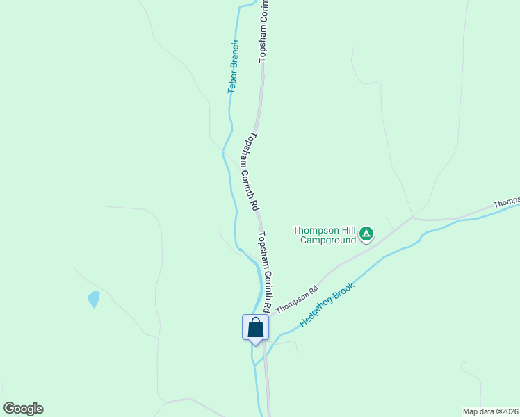map of restaurants, bars, coffee shops, grocery stores, and more near 34 Topsham Corinth Road in Topsham