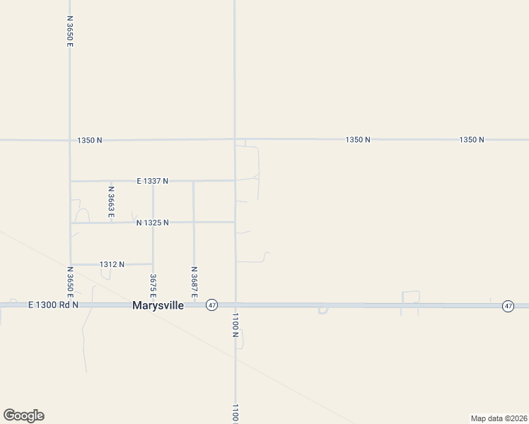 map of restaurants, bars, coffee shops, grocery stores, and more near 1330 North 3700 East in Ashton