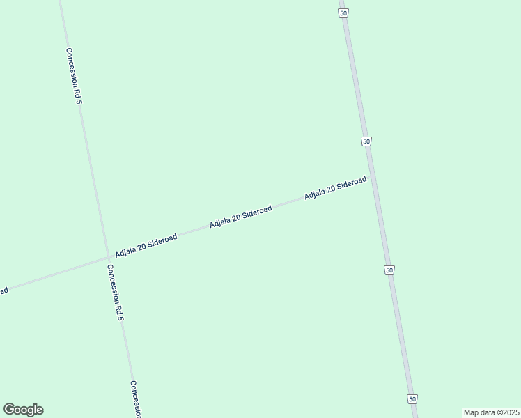 map of restaurants, bars, coffee shops, grocery stores, and more near 8058 Adjala 20 Sideroad in Loretto