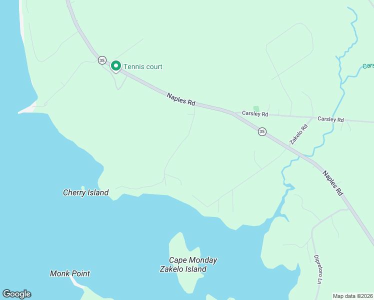 map of restaurants, bars, coffee shops, grocery stores, and more near 33 Rocky Point Road in Harrison