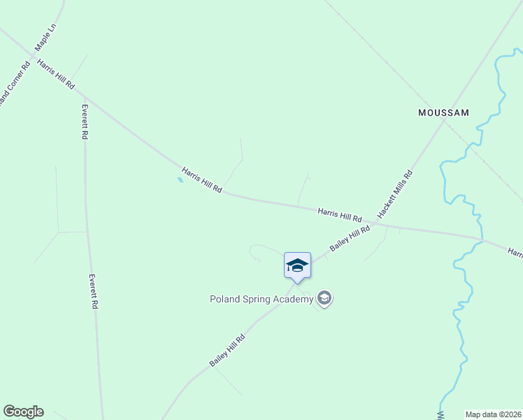 map of restaurants, bars, coffee shops, grocery stores, and more near 263 Harris Hill Road in Poland